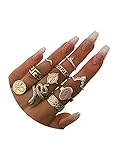 Bagues empilables pour femme : vous recevrez plusieurs bagues de style différent, qui sont adaptées pour une tenue quotidienne, une fête ou des festivals importants. Chaque bague peut être portée séparément ou assortie aux autres designs différents. Vous pouvez également le partager avec vos amis, votre sœur ou vos camarades de classe, vous serez tous les accrocheuses dans la foule.