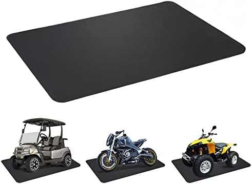 Mister Buddy Mat 72"x48" Rubber Garage Parking Mat - Protect Your Shop Floor - Easy to Clean for Indoor and Outdoor Use - Great for ATV, Side by Side, RZR, Motorcycle, Car & Truck (72"x48")