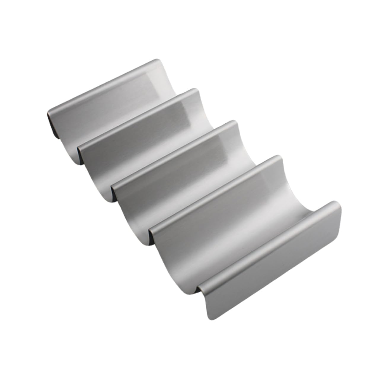 BRIGHTFUFU Stainless Steel Taco Holder Pancake Rack Mexican Tortillas Holder Unbreakable for Easy Serving Storage