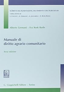 Manuale di diritto agrario comunitario