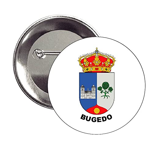 BUTTON . HERALDIC SHIELD BUGEDO BURGOS