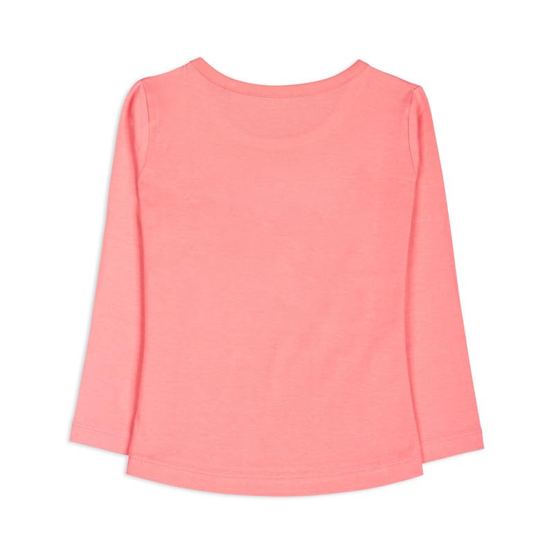 Image of Real Basics Girls Regular Fit Full Sleeves Tshirt (Pack of 1)