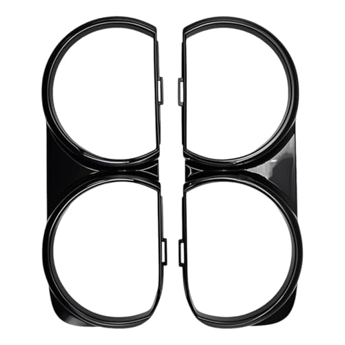 DUZFOREI 68259052AB Pair Front Headlight Lamp Bezel Trim Left and