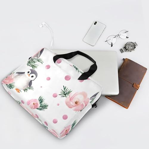 Funda para portátil ALAZA con diseño acuarela pingüino 13-15.6 pulg. miniatura 7