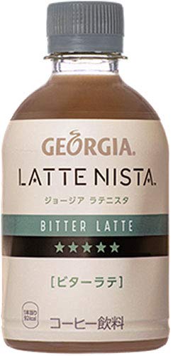 コカ・コーラ ジョージア ラテニスタ ビター ラテ 280ml ペットボトル 24本入