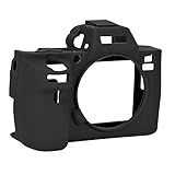 topiky custodia protettiva per fotocamera, custodia protettiva per fotocamera digitale in silicone con foro preciso per sony a7 m2 a7r m2 a7s m2(nero)