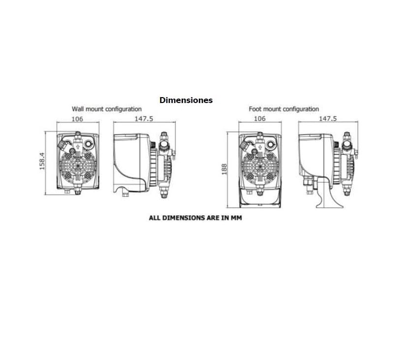 Bomba Dosificador PKX MA/A 0505