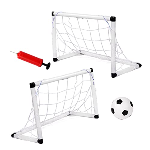 Yardwe 3 Partidas portas de futebol Brinquedo esportivo para crianças brinquedos para crianças ao ar