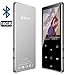 Produktbild MP3 Player, BENJIE 16GB 2.4" MP3 Bluetooth HiFi Verlustfreier Sound Musikspieler, FM Radio, Voice Recorder mit Kopfhörern, Video Abspielen Schaltfläche Berühren MP3, Unterstützt bis zu 128 GB