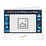 Amazon.de Gutschein zum Drucken mit eigenem Foto (Unsere Helden)