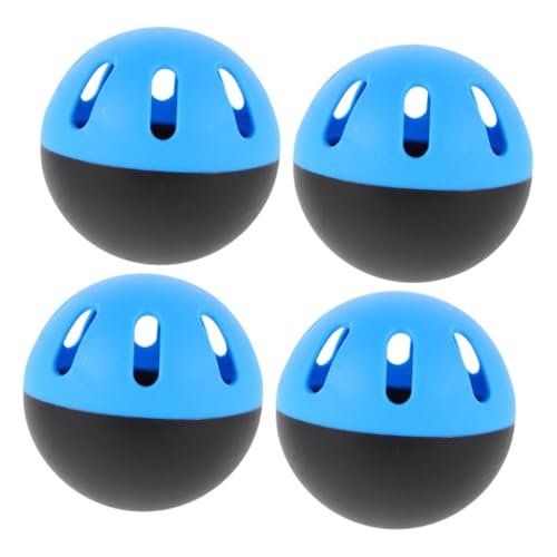 Totority Baseballs 4pcs Soft Practice Balls 74mm for Indoor/Outdoor Improve Batting Accuracy