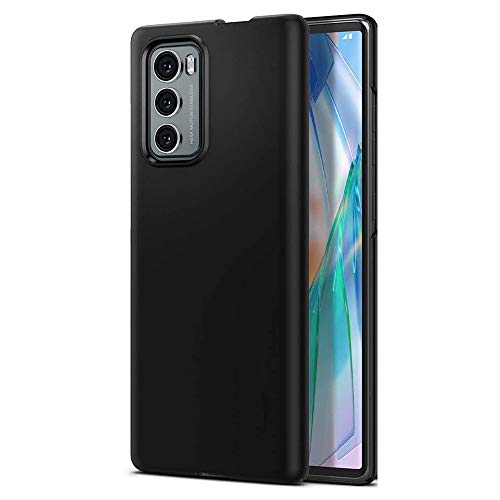 VIESUP for LG Wing Phone Case - Slim Shockproof PC Black Protective Case Cover for LG Wing 5G Phone by VIESUP - Image 2