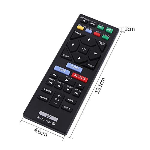 RMT-B126A Blu Ray Remote Control Replacement for BDP-S1200 BDP-S2200 BDP-S3200 BDP-S5200 BDP-S5200/D BDP-S6200 BDP-S2100 BDP-BX120 BDP-BX320 BDP-BX520 BDP-BX620 by Mugast - Image 6