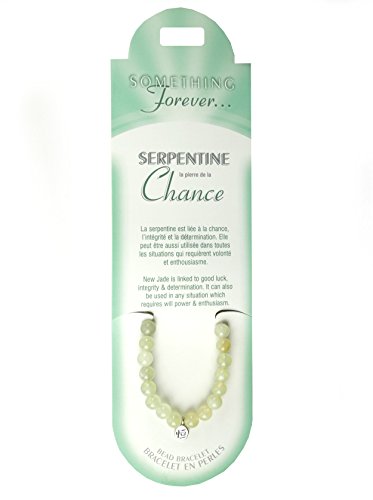 Antya Boutique Bracelet Perles - Minéraux Serpentine - Something Forever Cover