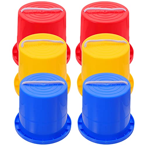 3 Pairs Jumping Stilts Set, Kids Walking Stilts Kids Walk Stilts Outdoor Walker Toy Balance Buckets For Balance Kids Stepper Toy Training Stilts Walking Toy #TOP5