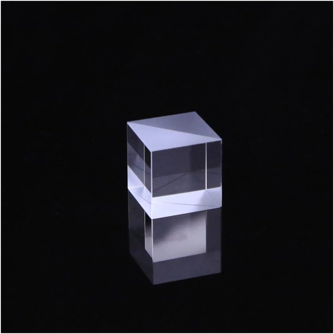 Prisms & Kaleidoscopes 18mm Beam Splitter Prism Two-Sided Anti-Reflection K9 Optical Ratio 5:5 Optical Instrument Science Classroom Optics Kits
