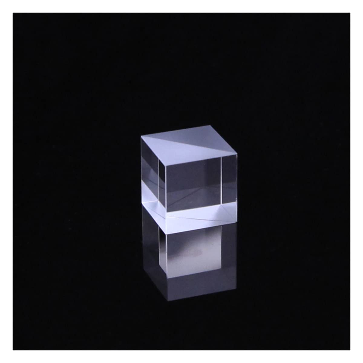 Prismen & Kaleidoskope 18-mm-Strahlteilerprisma, zweiseitig entspiegelt, K9, optisches Verhältnis, 5:5, optisches Instrument Optik-Kits für den naturwissenschaftlichen Unterri
