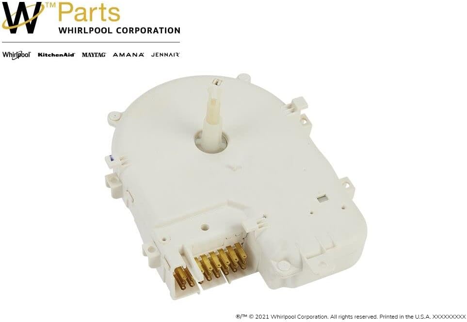 Whirlpool WP22004189 OEM Top Load Washer Timer, White