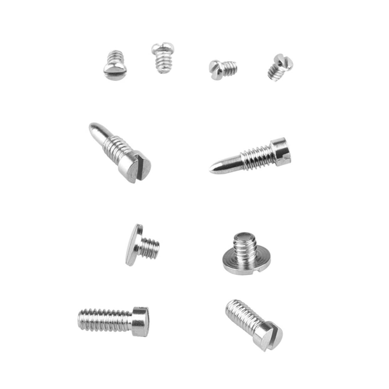 HEMOTON 4 Set Di Parti Di Riparazione Per Sassofono Viti Di Ricambio Per Sassofono Soprano Bacchette Chiodi Strumenti Per La Pulizia Kit Di Accessori Per Strumenti