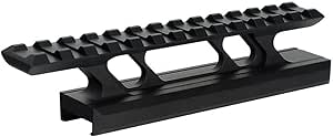Amazon.com: pusina Picatinny Rail Riser Mount 1.1 inch High Profile ...