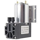 RiToEasysports Vakuumpumpe, DC 12 V, 5 L/min, 120 KPa, Mini-Vakuumpumpe für Gasanalyse-Probenahme, Medizinische Instrumente und Laborgebrauch mit Geräuscharmem, ölfreiem Design
