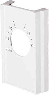 ARYEIELLSOW1 Pack White Dual-Pole Line Voltage Thermostat Housing Designed for Vintage D22 Style Thermostat