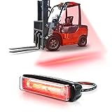 LED Gabelstaplerleuchte, Led Blitzer Seitenlinie Markierungsleuchte Frontblitzer Warnlicht Stroboskop Blitzer 30W DC 12-80V Sicherheitslicht