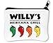 Produktbild Willy's Mexicana Grill Reißverschluss-Geldbörse Brieftasche Geldbörse