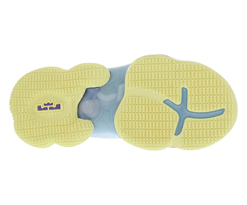 Nike Lebron Xix (Gs) (Big Kid), Aura/Citron Tint/Worn Blue, 4.5 Big Kid #TOP1