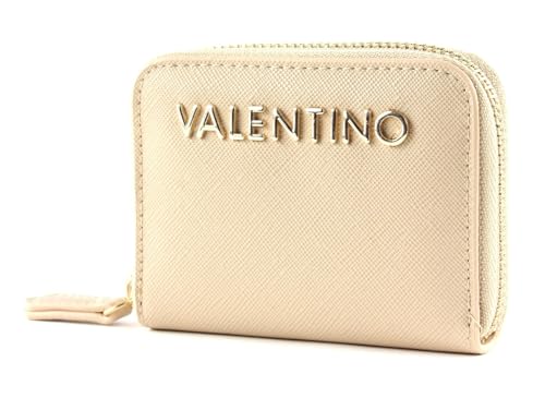 Valentino Divina SA Zip Around Wallet XS Ecru