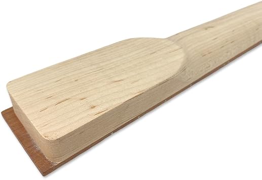 Maple Guitar Neck, 24.75 Scale Electric Guitar Neck 24 Fret with Rosewood Fingerboard - Bolt-On Heel Soild Wood