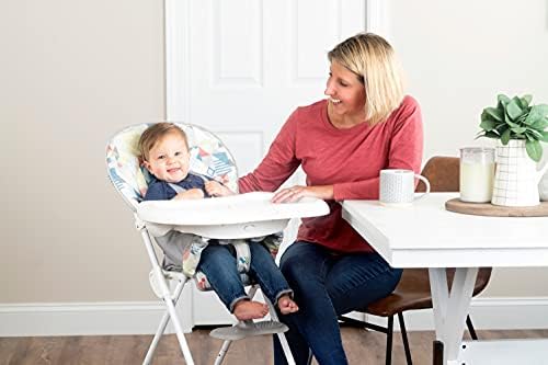 Graco Snack N Stow Compact Highchair, Lightweight with Freestanding Fold, Paintbox