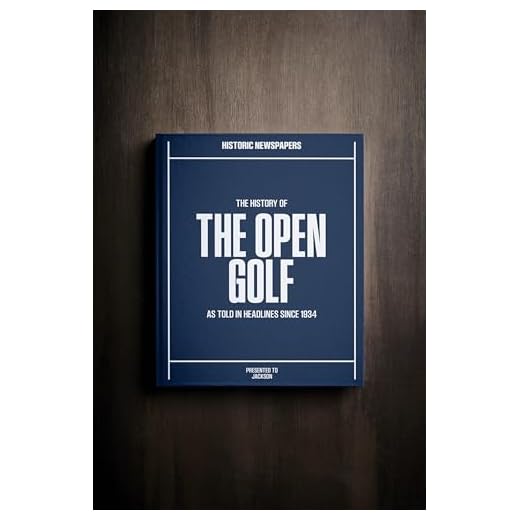 Personalized Golf History Archive Book