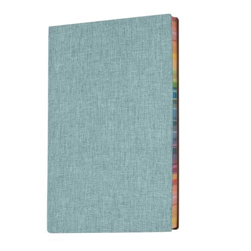 10pcs Book Cloth,14”x10”,Fabric Surface and Paper Backed for Book Binding Fabric,5 Colors Bookbinding Cloth for DIY Book Cover Bookbinding Paper (Style A) - Thumbnail 6
