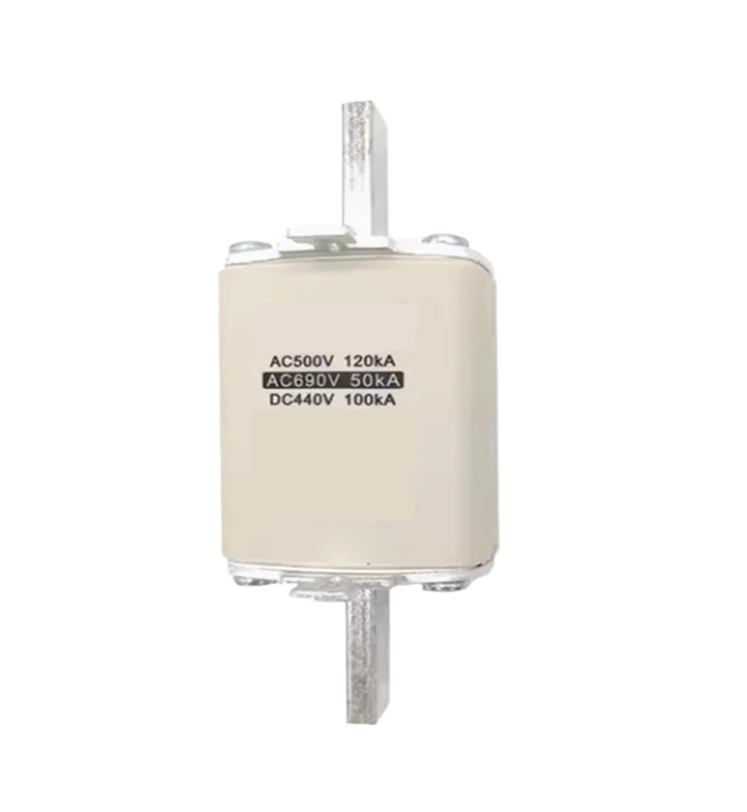 Portafusibile base fusibile 125A rapido fusibile ceramico