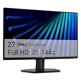 DELL 27 Monitor - SE2726H, Full HD (1920x1080), 144Hz, IPS, 1ms MPRT, AMD FreeSync, VESA (100x100mm), 2 HDMI, 3 Años de Garantía, Negro