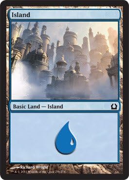 Magic: the Gathering - Island (258) - Return to Ravnica - Foil