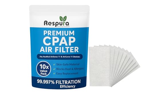 Image of CPAP Filters Compatible with ResMed AirSense 11 Machine - Standard Replacement Filter (10)