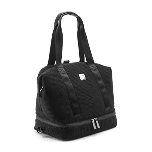 Baby K'tan Flex Diaper Bag â€“ Convertible Baby Diaper Bag with Baby Changing Pad, Cooler & Multiple Pockets â€“ Adjustable Tote, Messenger or Backpack Baby Bag, Mesh Black