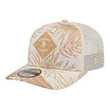 New Era Men's Tan Minnesota Vikings Tonal Palm COOLERA 9SEVENTY Adjustable Trucker Hat