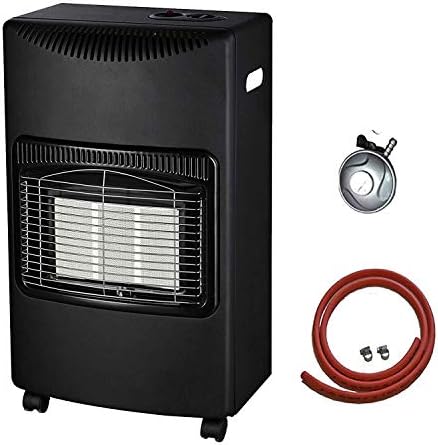 PROGEN NEW CALOR 4.2kw PORTABLE HEATER FREE STANDING HEATING CABINET BUTANE GAS HEATER WITH FREE 1M HOSE AND REGULATOR FOR HOME OUTDOOR