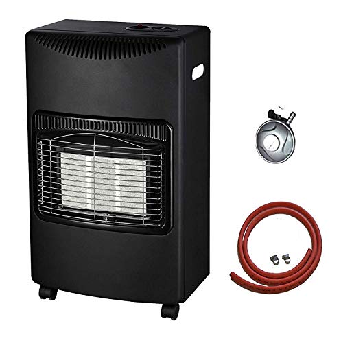 PROGEN NEW CALOR 4.2kw PORTABLE HEATER FREE STANDING HEATING CABINET BUTANE GAS HEATER WITH FREE 1M HOSE AND REGULATOR FOR HOME OUTDOOR