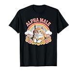 Regalo retrò per gli amanti dei gatti arcobaleno per fidanzato, papà, fratello o zio.