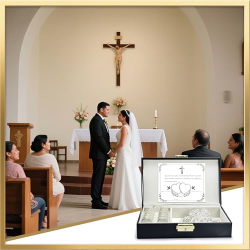 SJNAHAO Arras Para Boda Catolica, Wedding Arras Coins Set, Regalos De Boda Cristiana for Ceremony. by SJNAHAO - Image 7