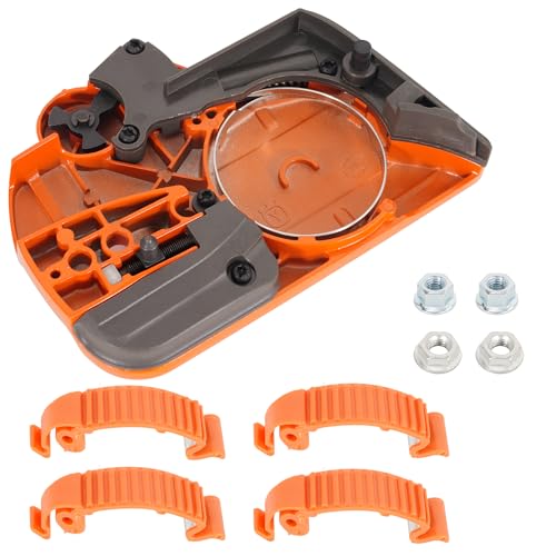 JIAYAN Clutch Cover Assembly for Husqvarna 435/440/135/140 Chainsaws