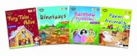 Activity Chest - Complete Set ,Fairy Tales Alive with Board Games,Rainbow Princesses with Paper Dolls, Farm Animals With Stickers,Dinosaurs With Stickers 6167752133 Book Cover