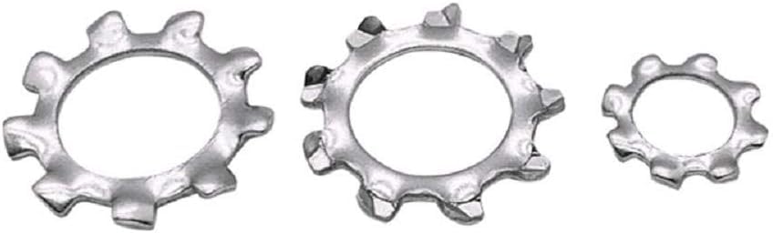 Waschmaschinen große flache Waschmaschine Set ， Äußere Mehrmuster-Unterlegscheibe aus Edelstahl 304, äußere Muster-Unterlegscheibe, Sicherungsscheibe(1 Unit,M24)