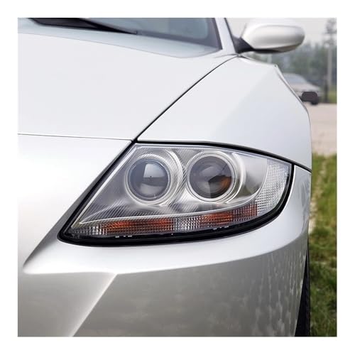 Couvercle de phare pour Z4 E85 2003-2008 gauche et droit lentille en verre