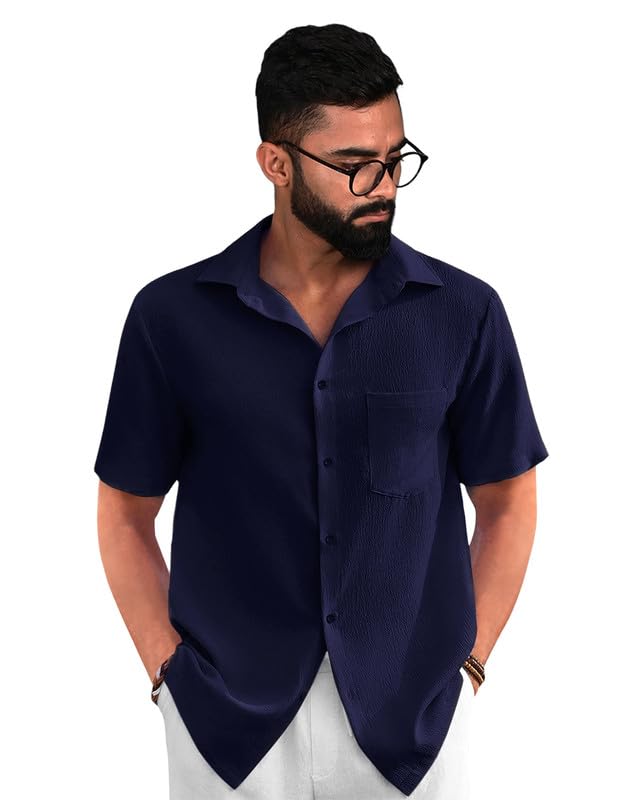 Image of Tee Projekt Textured Shirts for Men || Casual Shirt for Men || Comfortable and Stylish for Every Wardrobe