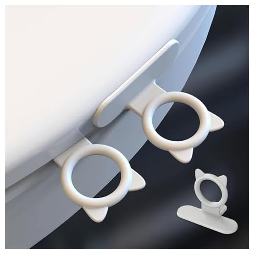 Silicone Toilet Lid Lifter, Easy Grip Toilet Seat Handle, Hygienic Bathroom Lid Opener Tool, Comfortable and Durable Toilet Lid Assist